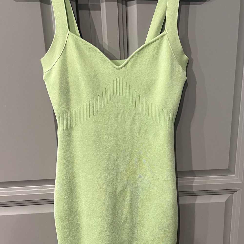Guess Lime Green Mini Dress